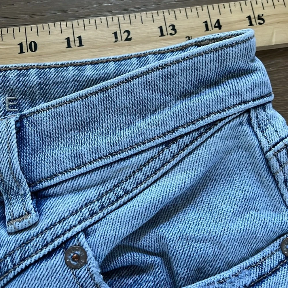 American Eagle Outfitters Blue Ankle Cropped Jeans - Picture 5 of 14